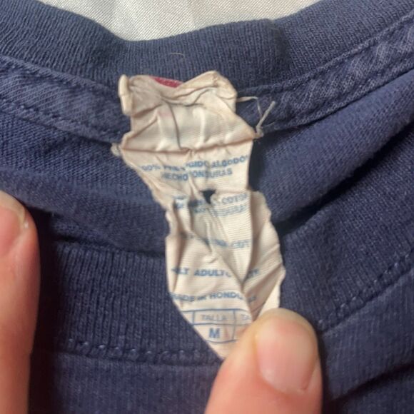 Gonzaga Bulldogs College Basketball T Shirt Mens Size M Navy Blue - Picture 4 of 4